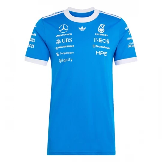 Foto van product ADIDAS PERFORMANCE Tricot 'Mercedes-AMG Petronas Formula 1 Team Blue Wonder Driver' blauw / wit