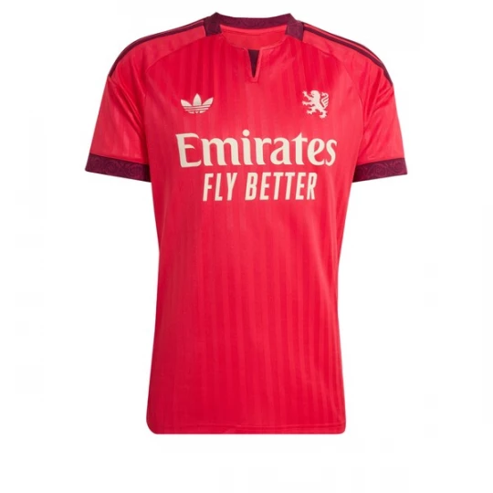 Foto van product ADIDAS PERFORMANCE Tricot 'Olympique Lyon 26 / 27' framboos / wijnrood / offwhite