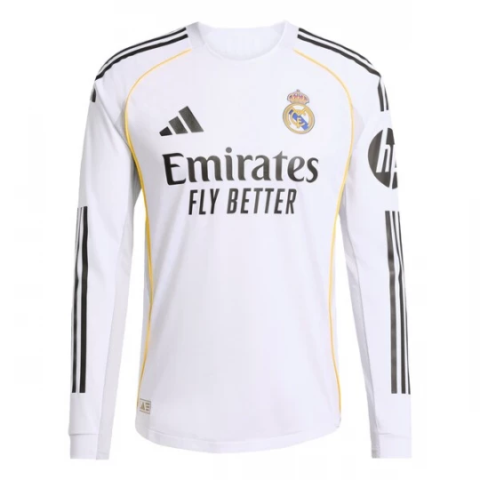 Foto van product ADIDAS PERFORMANCE Tricot 'Real Madrid 25 / 26 Authentic' lichtgeel / zwart / wit
