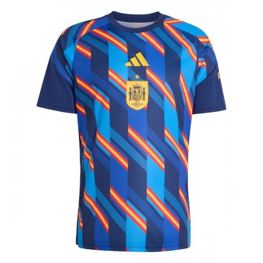 Foto van product ADIDAS PERFORMANCE Tricot 'Spanien 26 Pre-Match' blauw / donkerblauw / donkergeel / rood