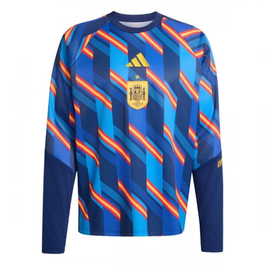 Foto van product ADIDAS PERFORMANCE Tricot 'Spanien 26 Pre-Match' blauw / donkerblauw / oranje / rood