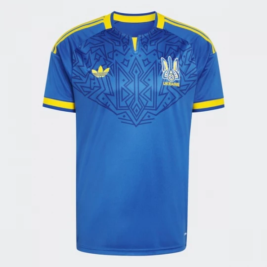 Foto van product ADIDAS PERFORMANCE Tricot 'Ukraine 26 Away' blauw / geel