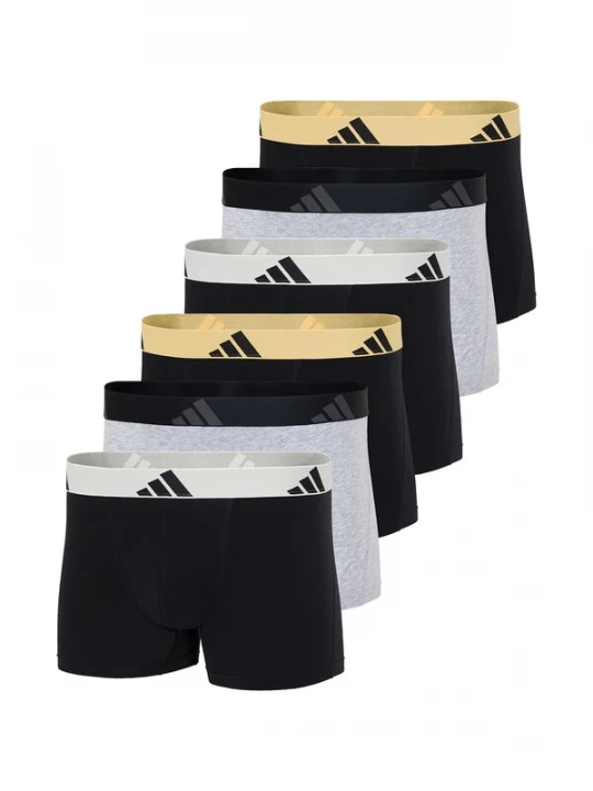 Foto van product ADIDAS SPORTSWEAR Boxershorts ' Active Flex Cotton ' geel / zwart / wit