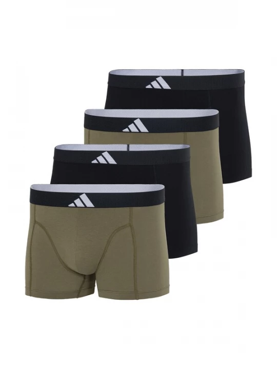 Foto van product ADIDAS SPORTSWEAR Boxershorts ' Active Flex Cotton ' kaki / zwart