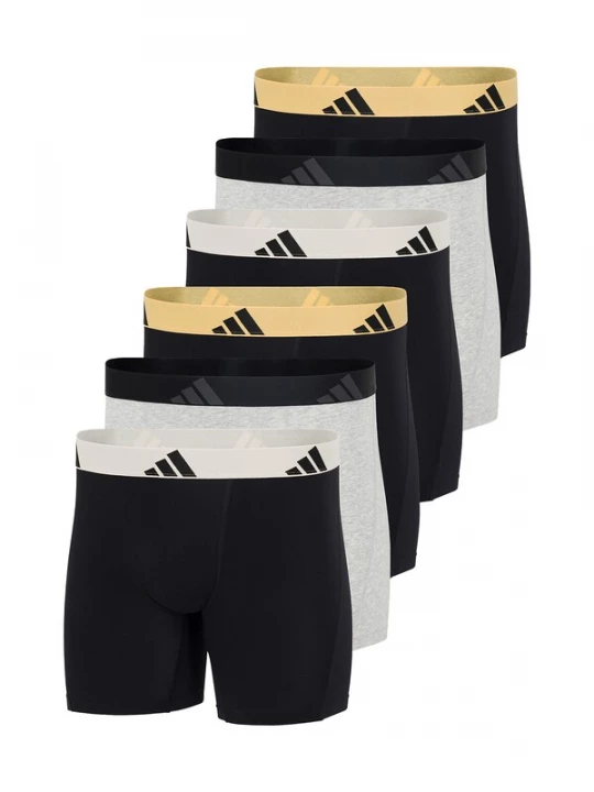 Foto van product ADIDAS SPORTSWEAR Boxershorts ' Active Flex Cotton ' lichtgrijs / zwart