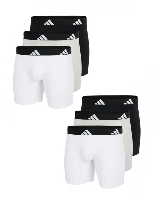 Foto van product ADIDAS SPORTSWEAR Boxershorts ' Active Flex Cotton ' zwart / wit