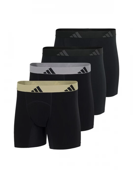 Foto van product ADIDAS SPORTSWEAR Boxershorts ' Active Flex Ergonomic ' geel / donkergrijs / zwart