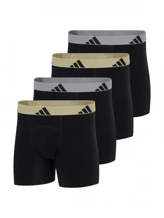 Foto van product ADIDAS SPORTSWEAR Boxershorts ' Active Flex Ergonomic ' geel / grijs / zwart