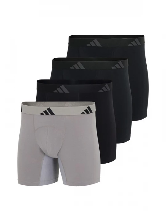 Foto van product ADIDAS SPORTSWEAR Boxershorts ' Active Flex Ergonomic ' lichtgrijs / zwart