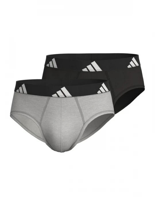 Foto van product ADIDAS SPORTSWEAR Boxershorts 'Bipack slips adidas negro / blanco active flex cotton pack' gemengde kleuren
