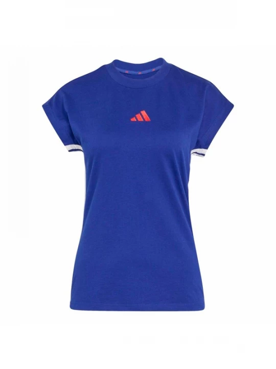 Foto van product ADIDAS SPORTSWEAR Functioneel shirt blauw / rood / wit