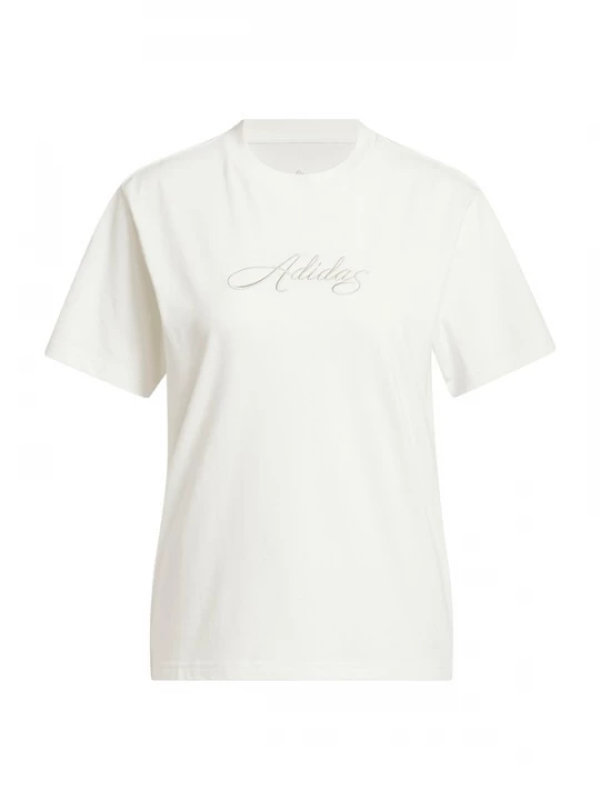 Foto van product ADIDAS SPORTSWEAR Functioneel shirt 'CURSIVE' offwhite / natuurwit