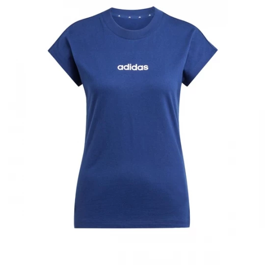 Foto van product ADIDAS SPORTSWEAR Functioneel shirt 'Essentials' donkerblauw / wit