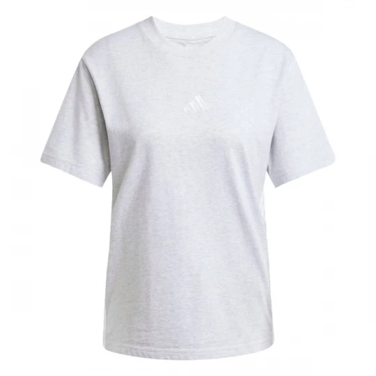 Foto van product ADIDAS SPORTSWEAR Functioneel shirt 'Essentials' grijs gemêleerd / wit