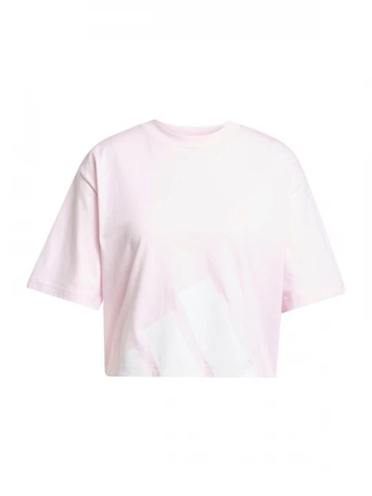 Foto van product ADIDAS SPORTSWEAR Functioneel shirt 'Essentials' rosa / wit