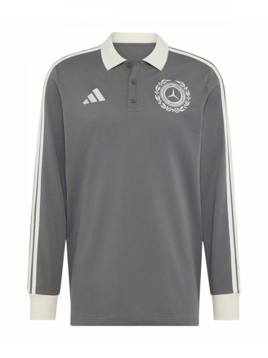 Foto van product ADIDAS SPORTSWEAR Functioneel shirt 'MER SA ICN' basaltgrijs / wit gemêleerd