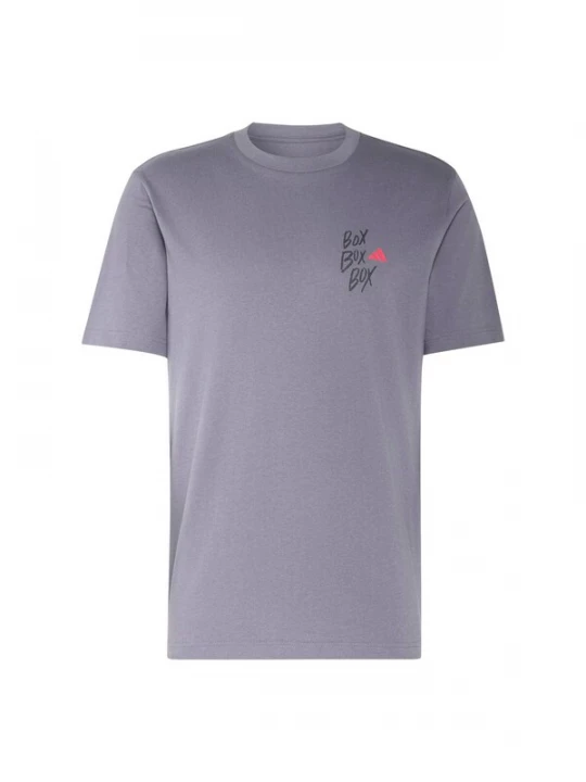 Foto van product ADIDAS SPORTSWEAR Functioneel shirt 'MTS' grijs / rood / zwart / wit