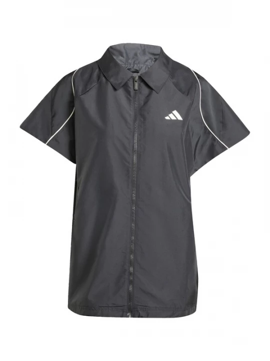 Foto van product ADIDAS SPORTSWEAR Functioneel shirt 'Stadium Cover' zwart / wit