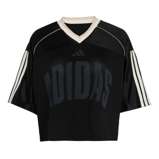 Foto van product ADIDAS SPORTSWEAR Functioneel shirt 'Stadium' lichtbeige / donkergrijs / zwart / wit