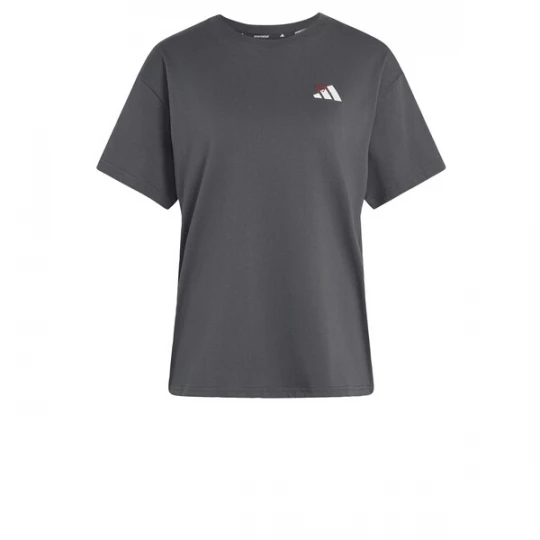 Foto van product ADIDAS SPORTSWEAR Functioneel shirt stone grey / wit