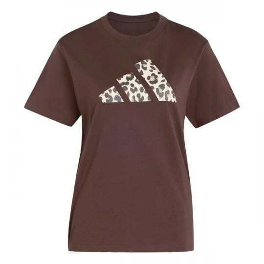 Foto van product ADIDAS SPORTSWEAR Functioneel shirt taupe / chocoladebruin / kaki / zwart