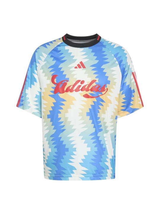 Foto van product ADIDAS SPORTSWEAR Functioneel shirt 'TIRO' azuur / geel / rood / wit