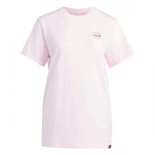 Foto van product ADIDAS SPORTSWEAR Functioneel shirt 'Travel' lichtgrijs / pastelroze / rood / zwart