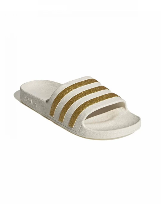 Foto van product ADIDAS SPORTSWEAR Muiltjes 'ADILETTE AQUA' goud / wit