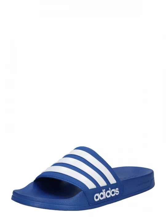 Foto van product ADIDAS SPORTSWEAR Muiltjes 'Adilette' navy / wit
