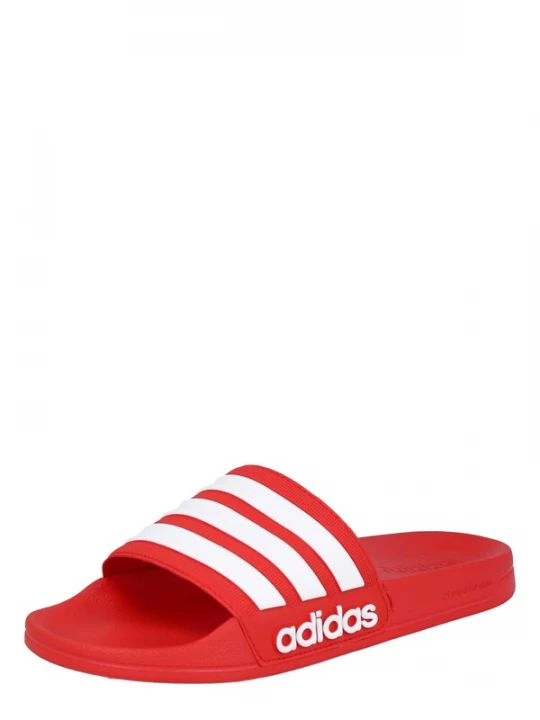 Foto van product ADIDAS SPORTSWEAR Muiltjes 'Adilette' rood / wit