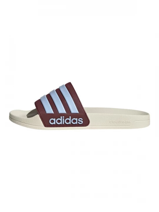 Foto van product ADIDAS SPORTSWEAR Muiltjes 'Adilette Shower' lichtblauw / wijnrood