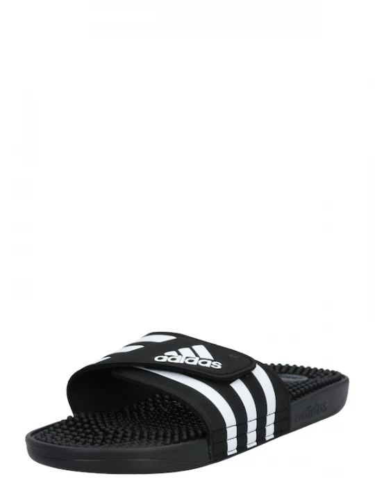 Foto van product ADIDAS SPORTSWEAR Muiltjes 'Adissage' zwart / wit