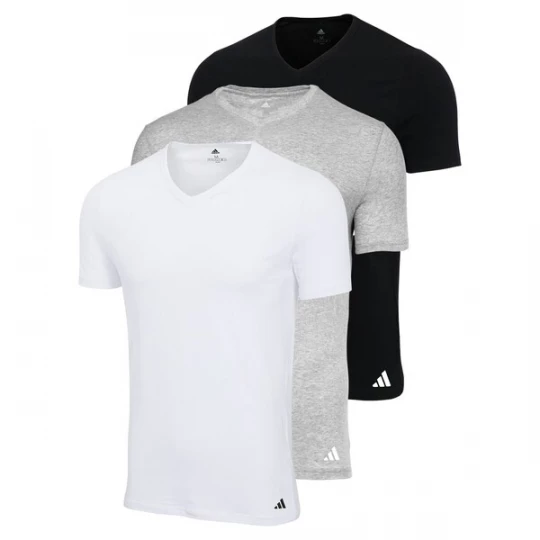 Foto van product ADIDAS SPORTSWEAR Shirt 'Active Core' grijs gemêleerd / zwart / wit