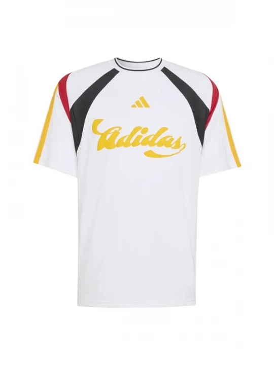 Foto van product ADIDAS SPORTSWEAR Shirt 'Tiro' donkergeel / knalrood / zwart / wit