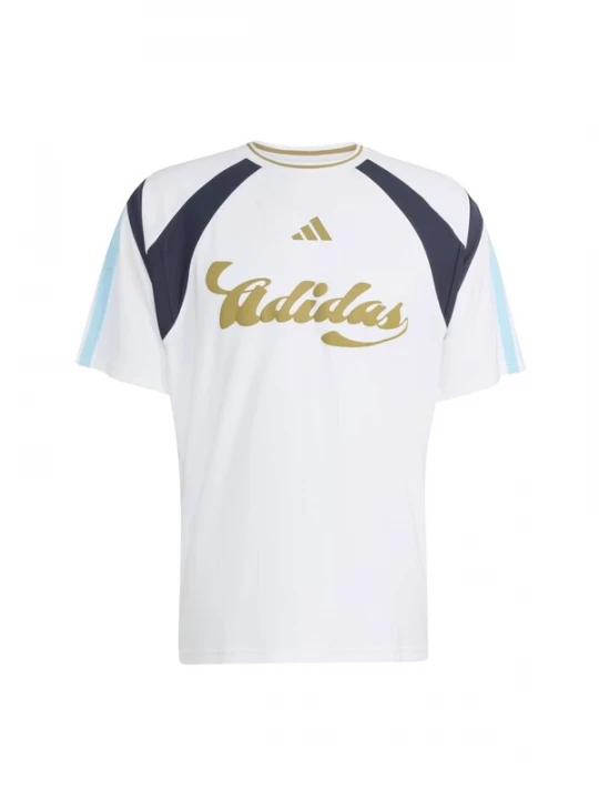 Foto van product ADIDAS SPORTSWEAR Shirt 'Tiro' navy / lichtblauw / mosterd / wit