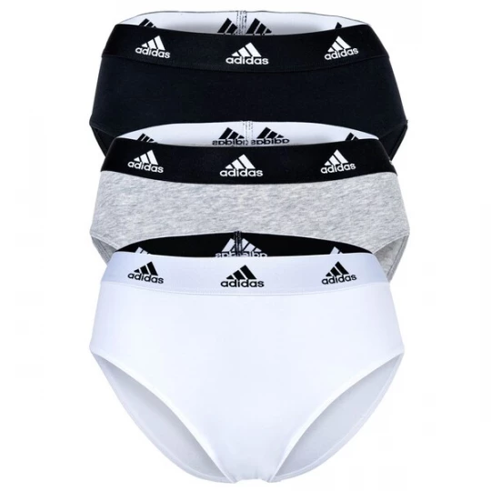 Foto van product ADIDAS SPORTSWEAR Slip 'Active' grijs gemêleerd / zwart / wit