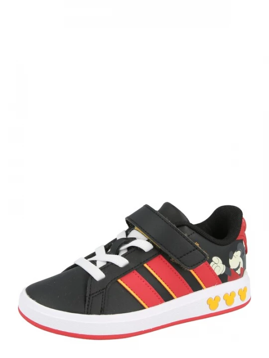 Foto van product ADIDAS SPORTSWEAR Sneakers 'GRAND COURT MICKEY' geel / vuurrood / zwart / wit