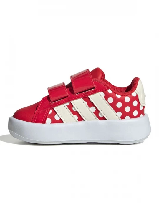 Foto van product ADIDAS SPORTSWEAR Sneakers 'GRAND COURT MINNIE CF I' knalrood / wit