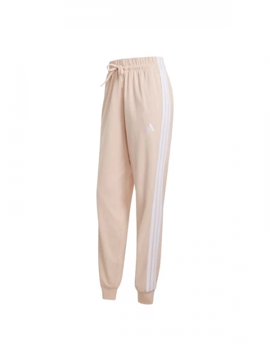 Foto van product ADIDAS SPORTSWEAR Sportbroek 'Essentials' pastelroze / wit