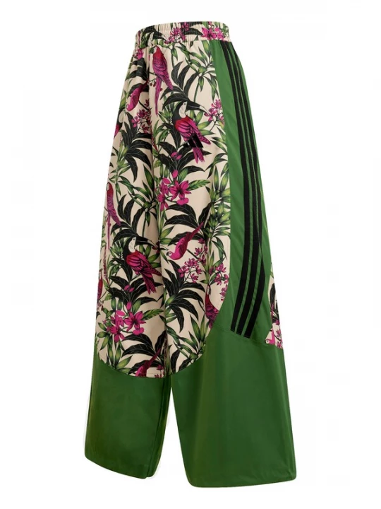 Foto van product ADIDAS SPORTSWEAR Sportbroek 'FARM PRM' geel / groen / petrol / offwhite