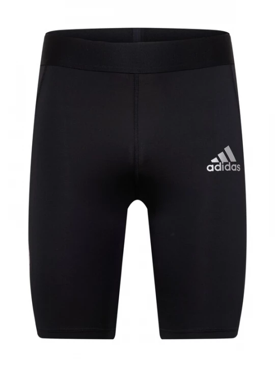 Foto van product ADIDAS SPORTSWEAR Sportbroek 'Techfit' zwart / zilver