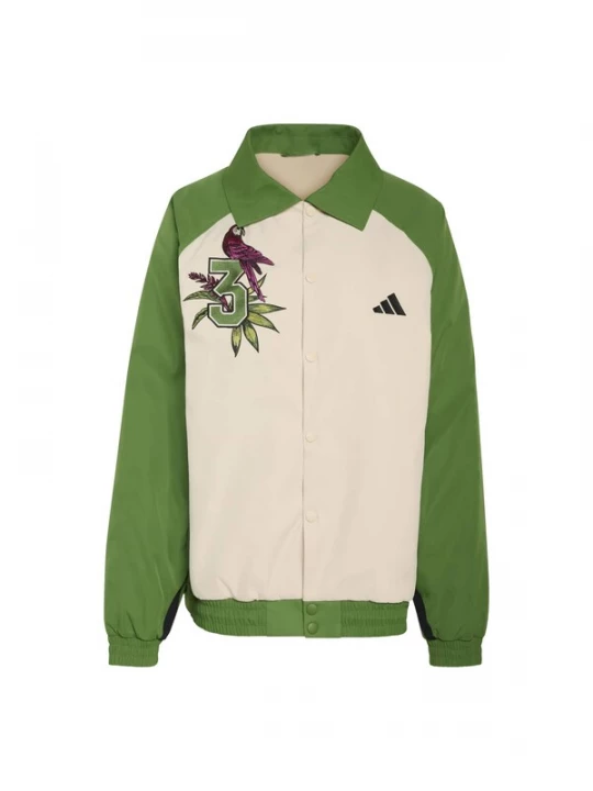 Foto van product ADIDAS SPORTSWEAR Sportief sweatvest ecru / groen / magenta / rood