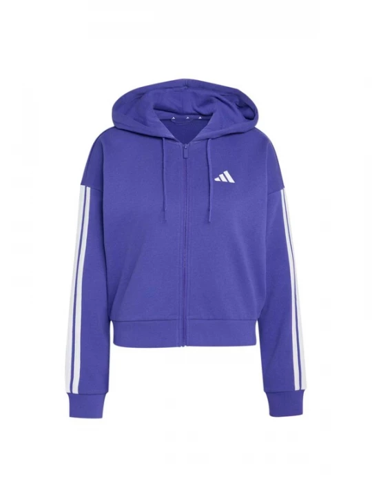 Foto van product ADIDAS SPORTSWEAR Sportief sweatvest 'Essentails' lila / wit