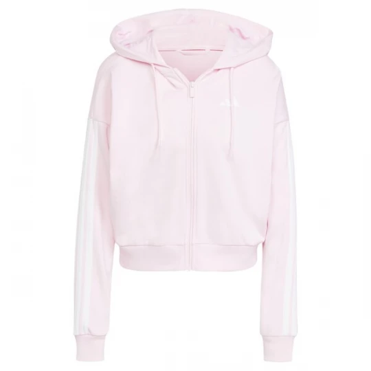 Foto van product ADIDAS SPORTSWEAR Sportief sweatvest 'Essentials' rosa / wit