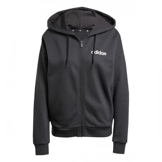 Foto van product ADIDAS SPORTSWEAR Sportief sweatvest 'Essentials' zwart / wit