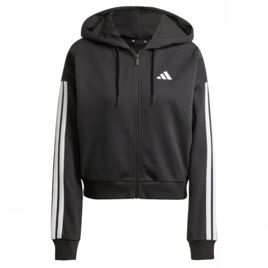 Foto van product ADIDAS SPORTSWEAR Sportief sweatvest 'Essentials' zwart / wit