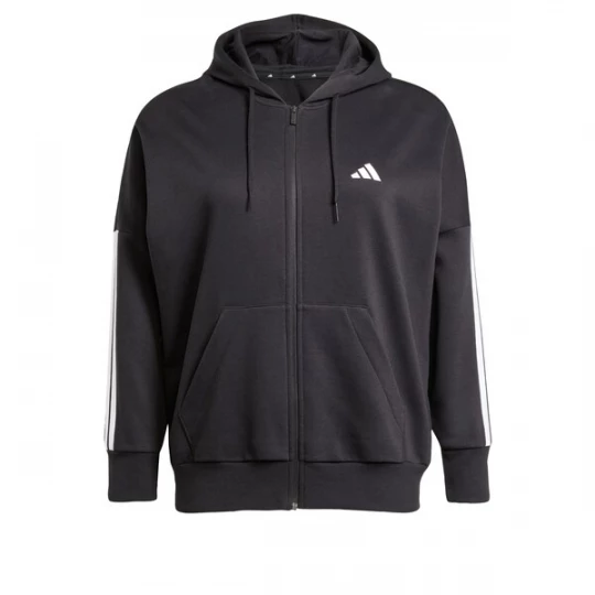 Foto van product ADIDAS SPORTSWEAR Sportief sweatvest 'Essentials' zwart / wit