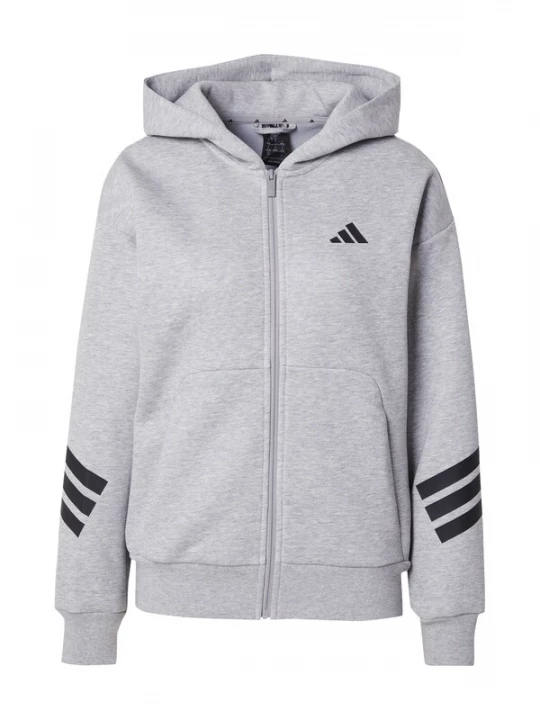 Foto van product ADIDAS SPORTSWEAR Sportief sweatvest 'Future Icons' grijs gemêleerd / zwart