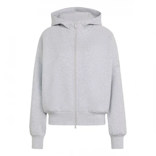 Foto van product ADIDAS SPORTSWEAR Sportief sweatvest 'Soft Lux' grijs gemêleerd