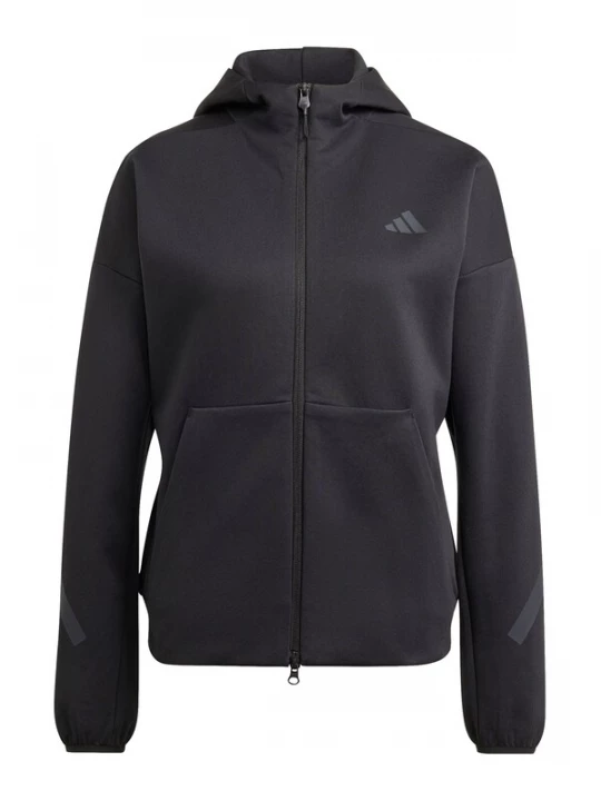 Foto van product ADIDAS SPORTSWEAR Sportief sweatvest 'Z.N.E.' antraciet / zwart